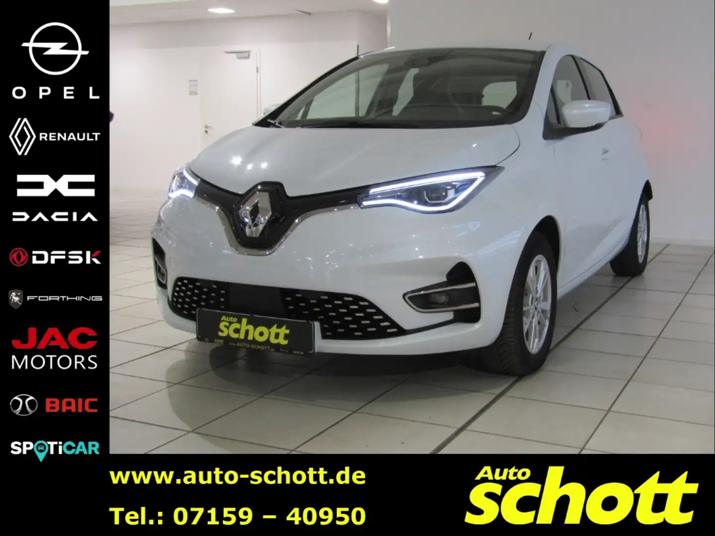 Renault ZOE RENAULT Experience R110 Z Inkl. Batterie Blanc - 1