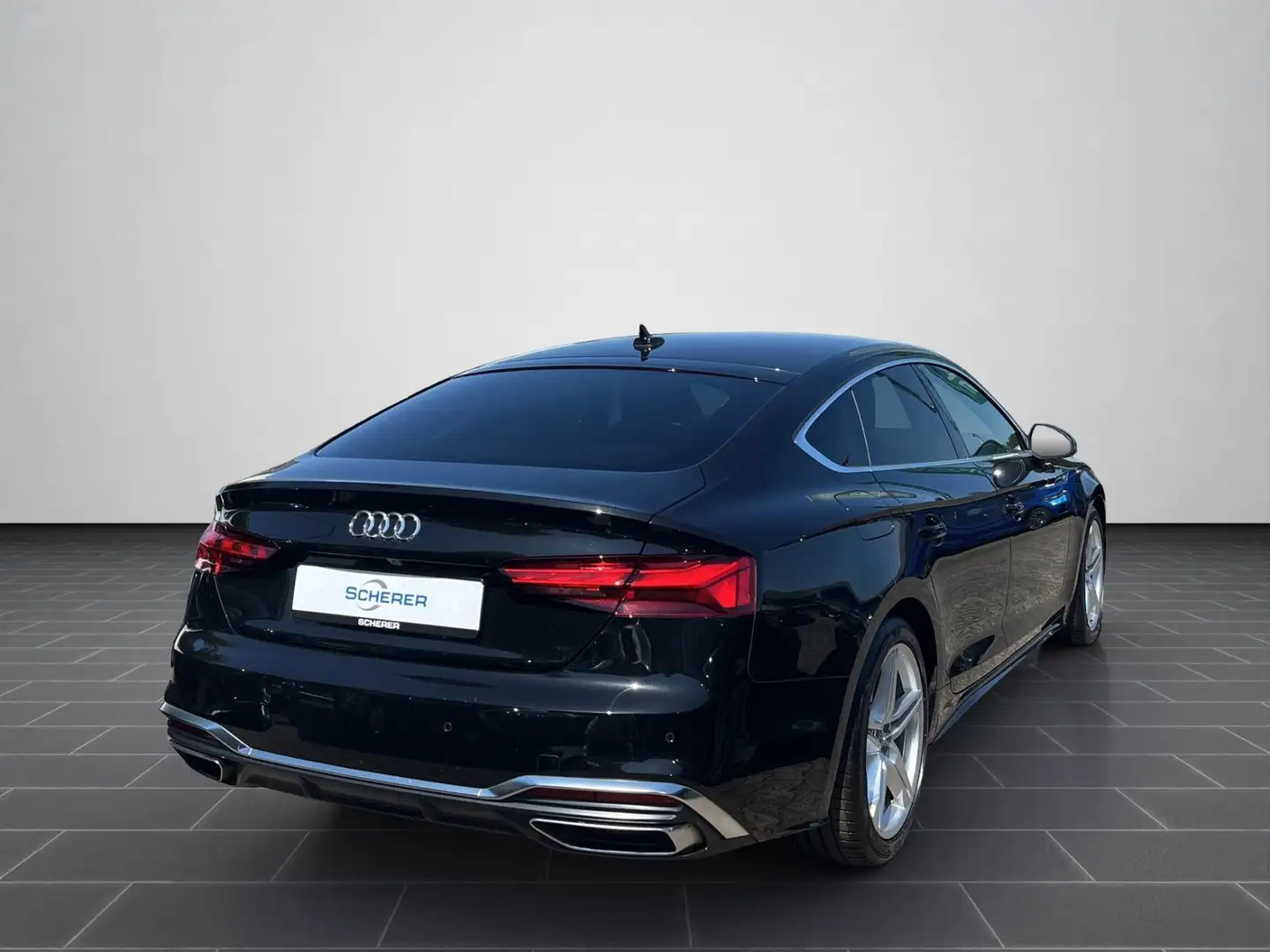 Audi A5 40 TDI S line Navi, RFK, PDC Schwarz - 2