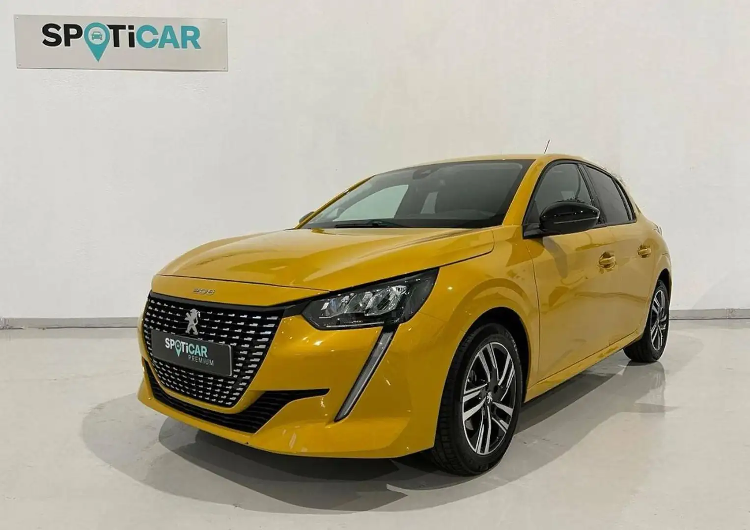 Peugeot 208 1.2 Puretech S&S Allure Pack EAT8 100 Gelb - 1