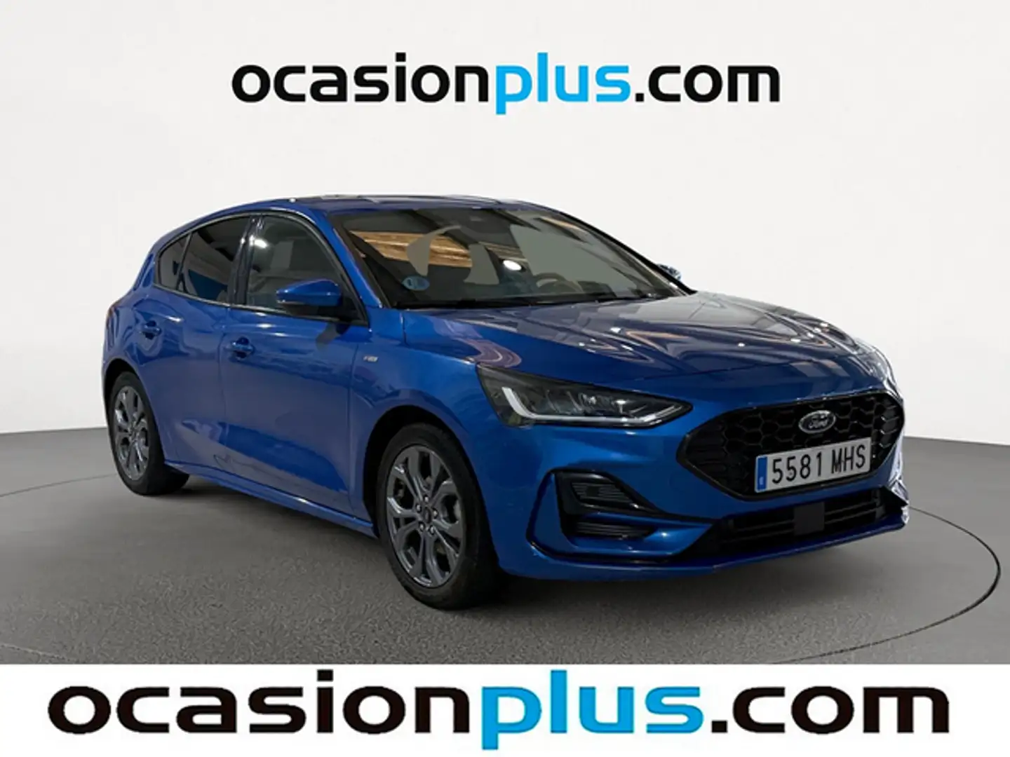Ford Focus 1.0 Ecoboost MHEV ST-Line 125 Blau - 2