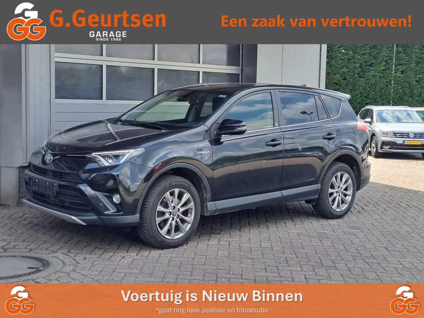 Toyota RAV 4 2.5 Hybrid AWD Style, Trekhaak, Noir - 1
