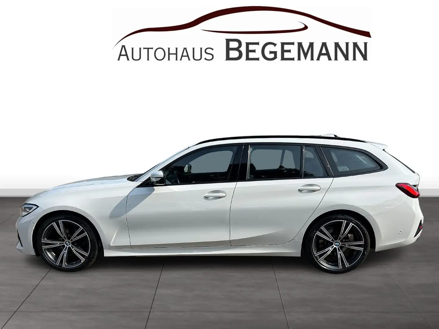 BMW 320 d T xDrive AHK ACC Laser 19" DrAss+ StndHzg Weiß - 2