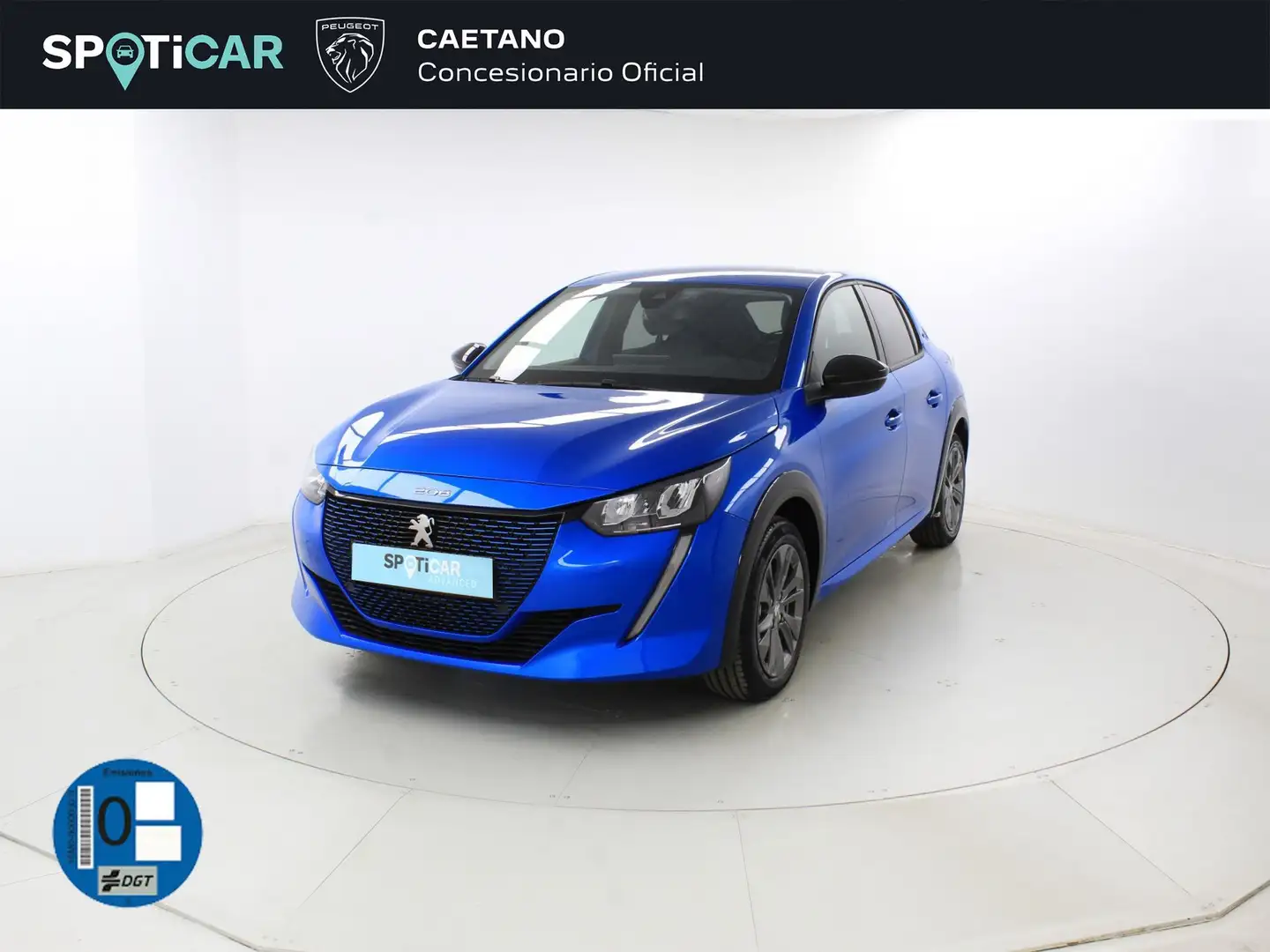 Peugeot 208 Allure Eléctrico 100kW Azul - 1