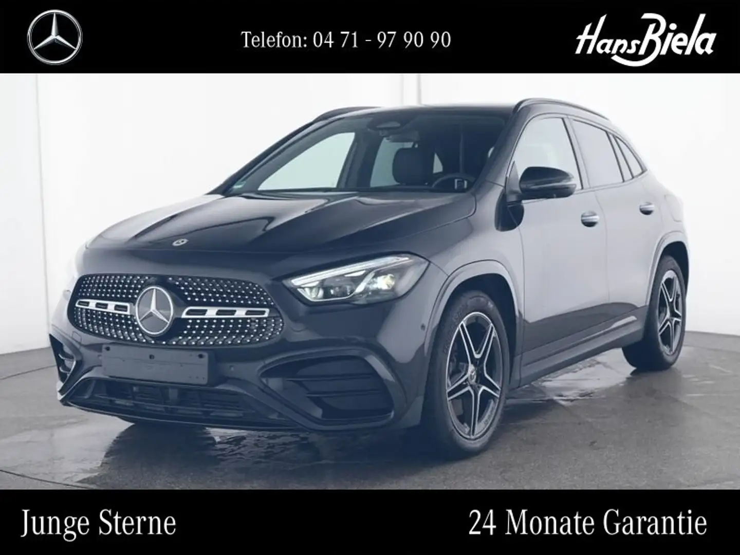 Mercedes-Benz GLA 250 GLA 250 4M AMG Prem+/Pano/Dis/Multi/AHK/360°/Mem Schwarz - 1