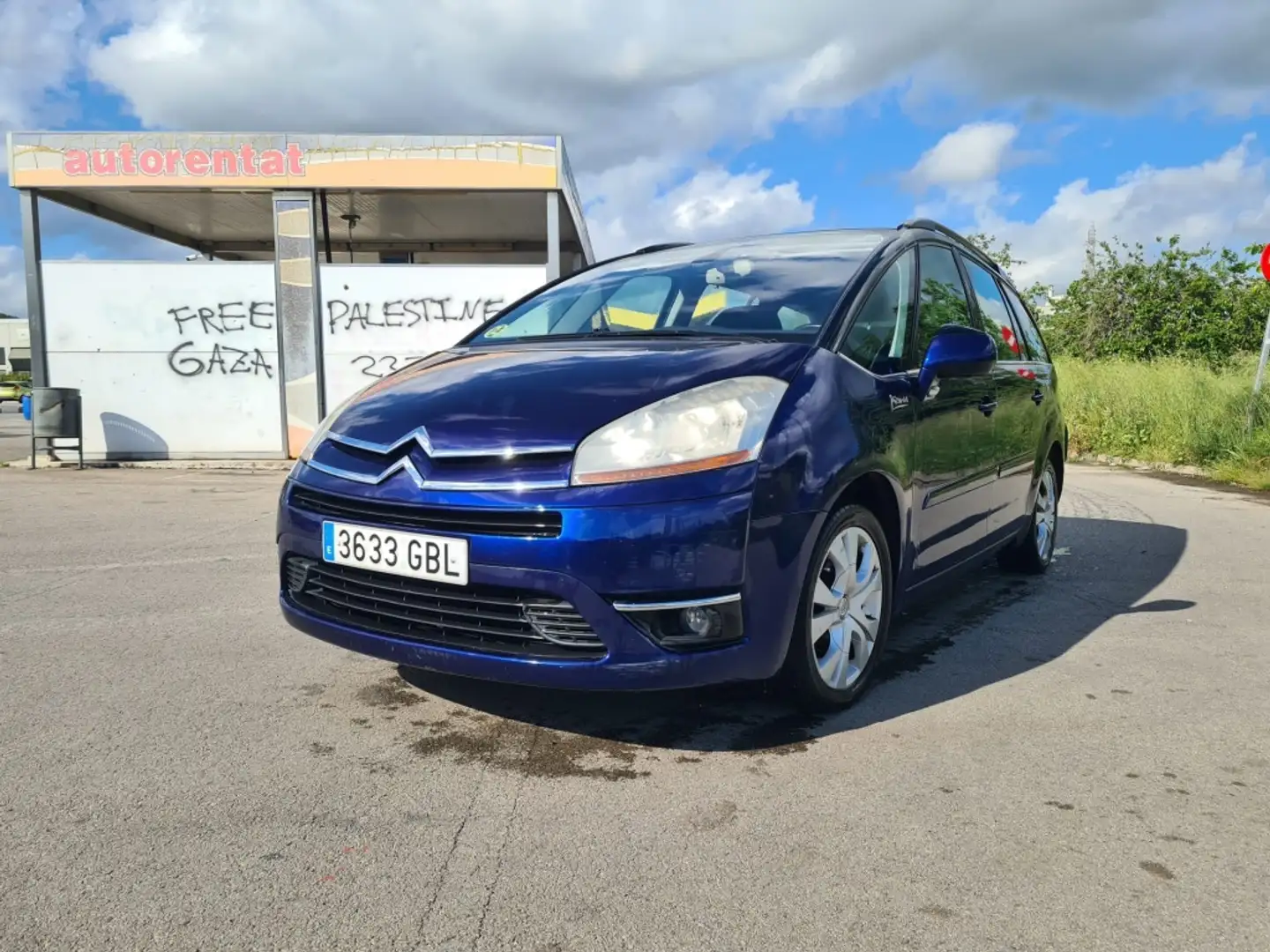 Citroen C4 Grand Picasso 1.6HDI Exclusive Azul - 1