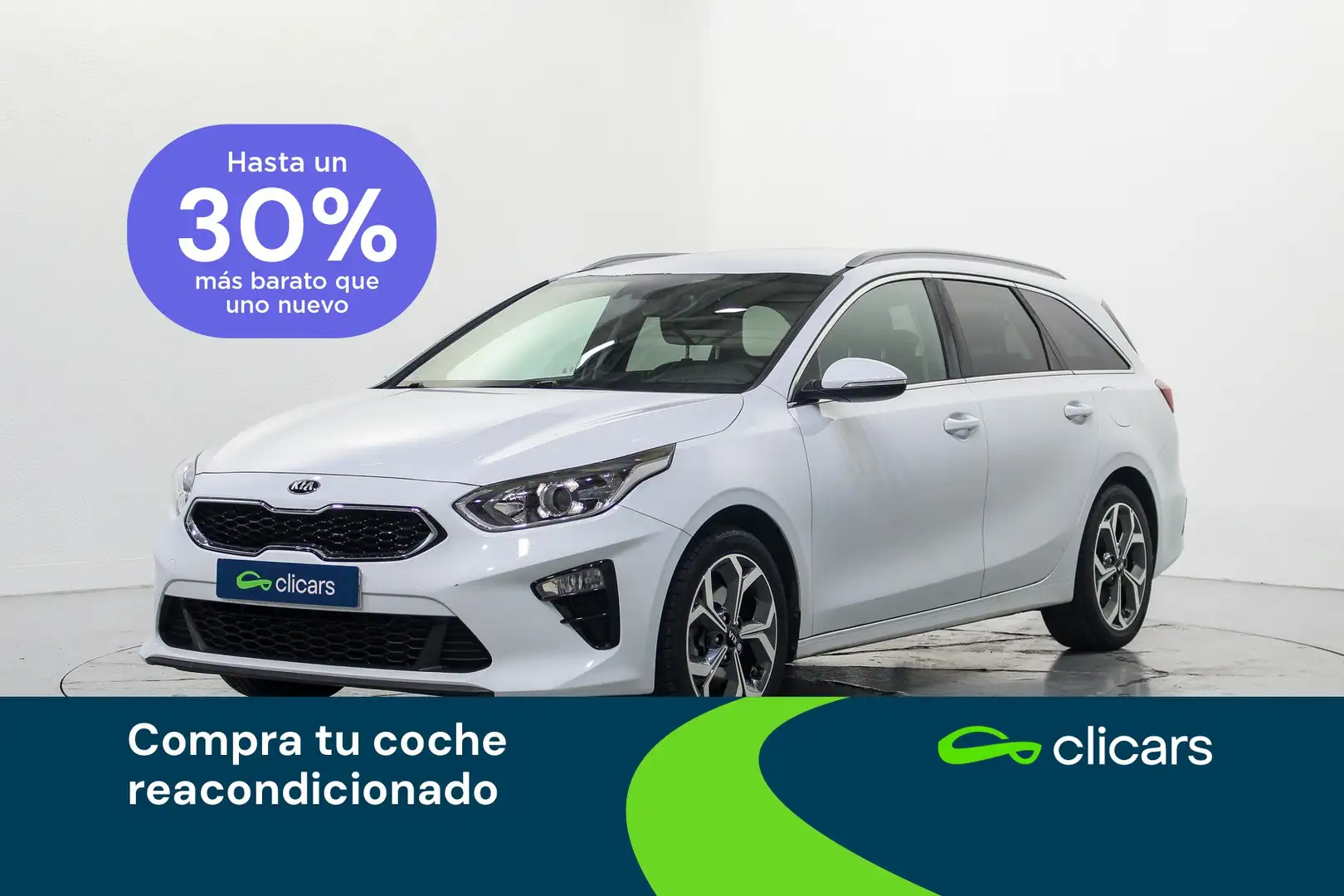 Kia Ceed / cee'd Tourer 1.0 T-GDi Eco-Dynamics Tech 120 Blanco - 1