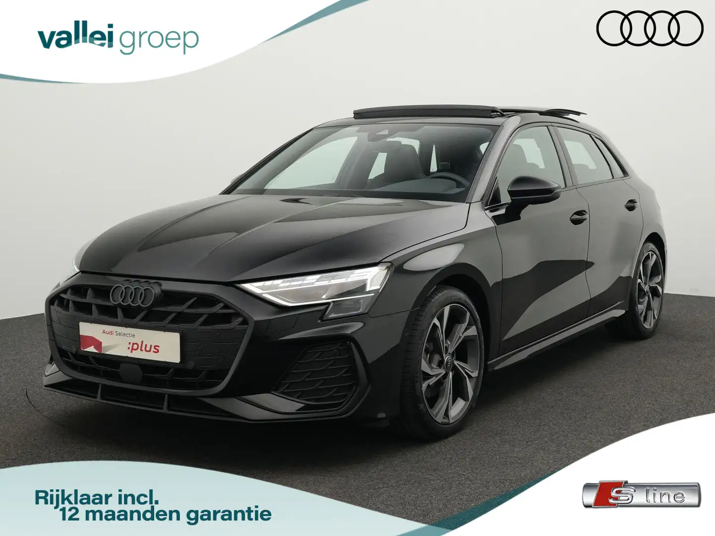 Audi A3 Sportback 35 TFSI 150 pk S-tronic S edition / S-Li Noir - 1