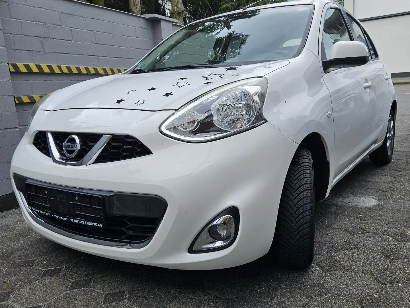 Nissan Micra Acenta TÜF bis 6.2027 Automatik Weiß - 1
