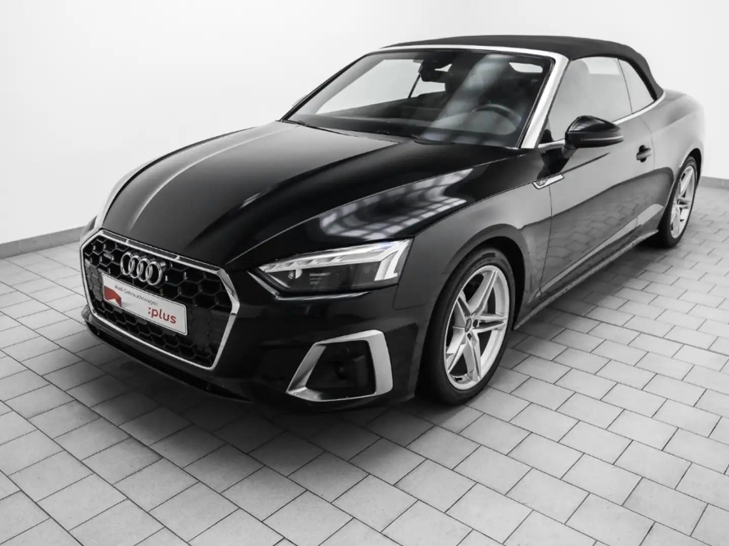 Audi A5 Cabrio 45 TFSI S line quattro Navi Kamera virtuell Schwarz - 2