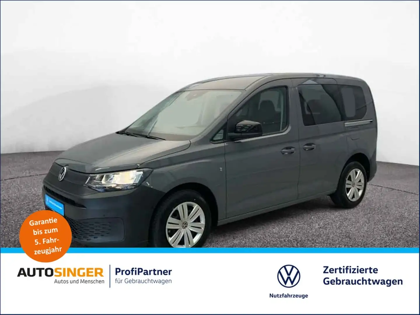Volkswagen Caddy 1.5 TSI DSG *AHK*ACC*NAVI*PDC*SHZ*DIGITAL* Grau - 1