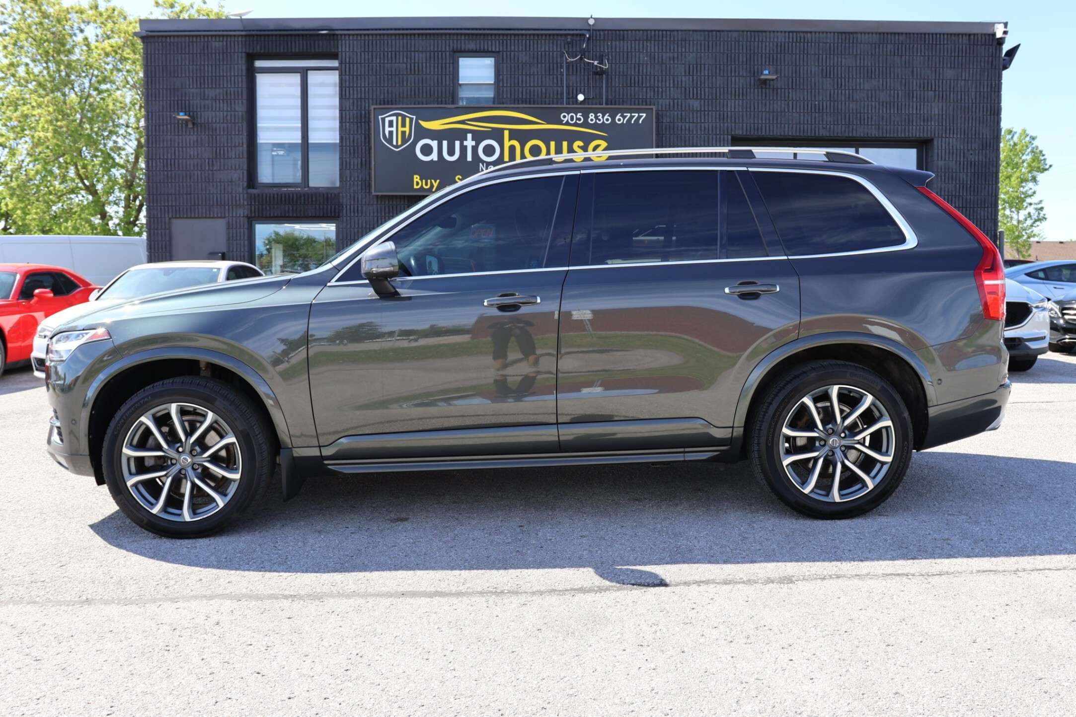 2018 Volvo XC90 T6-AWD-MOMENTUM/NAV/360 CAM/PANO ROOF/ADAPT CRUISE alt 3