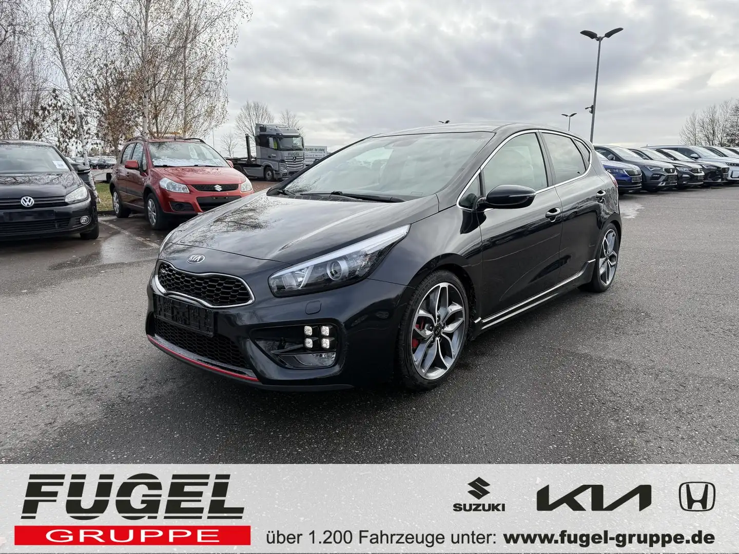 Kia Ceed / cee'd 1.6 TGDI GT-Track Xen.|virt.Cock.|Navi|RFK Noir - 1
