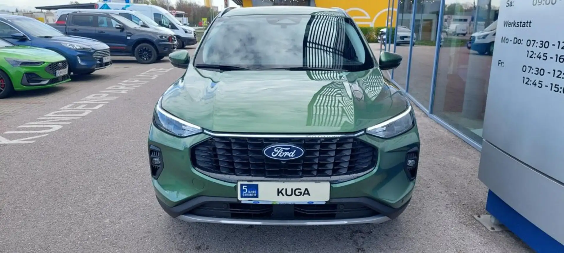 Ford Kuga Titanium 2,5 FHEV 183PS CVT  AWD Grün - 2
