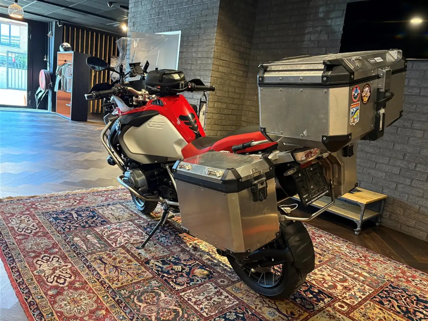 BMW R 1200 GS Adventure 0 Rojo - 2