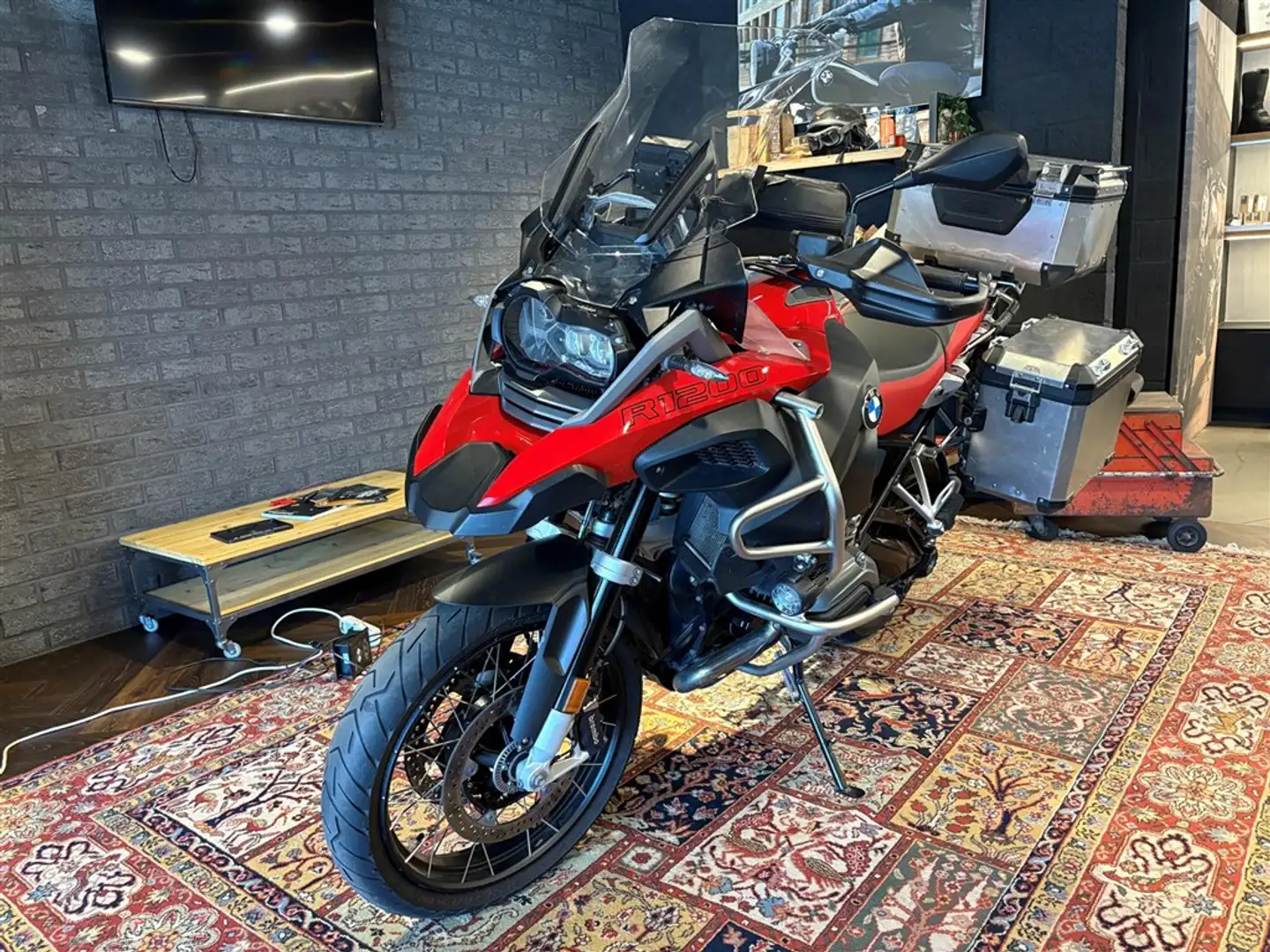 BMW R 1200 GS Adventure 0 Rojo - 1