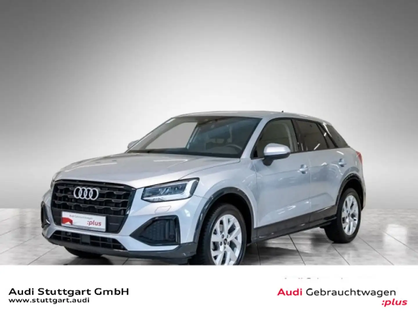 Audi Q2 advanced 35 TFSI S tronic AHK Keyless Navi VC Silber - 1