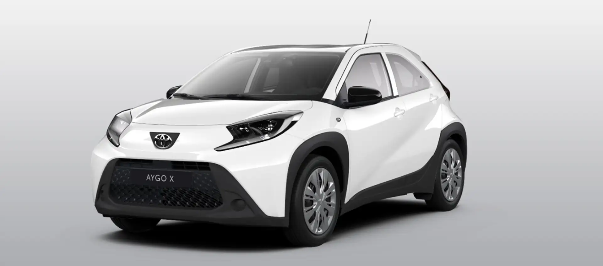 Toyota Aygo X 1.0l Business incl. Wartung+CarPlay+R.Kam Weiß - 2