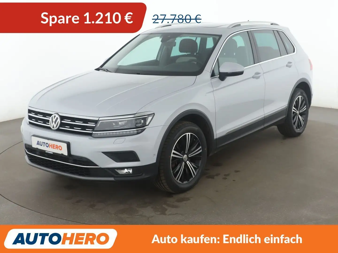Volkswagen Tiguan 2.0 TDI Highline 4Motion BM Aut*HUD*LED* Blanc - 1