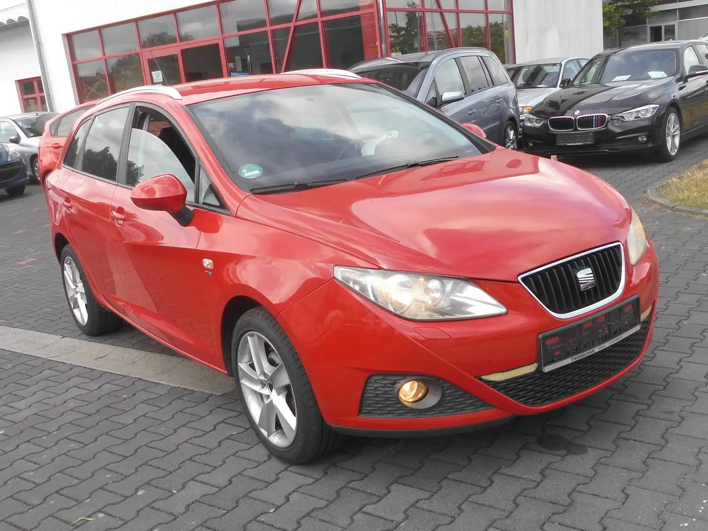 SEAT Ibiza ST 1.2 TSI Ecomotive Sport.KLIMA.TÜV+SERVIS NEU Rot - 2