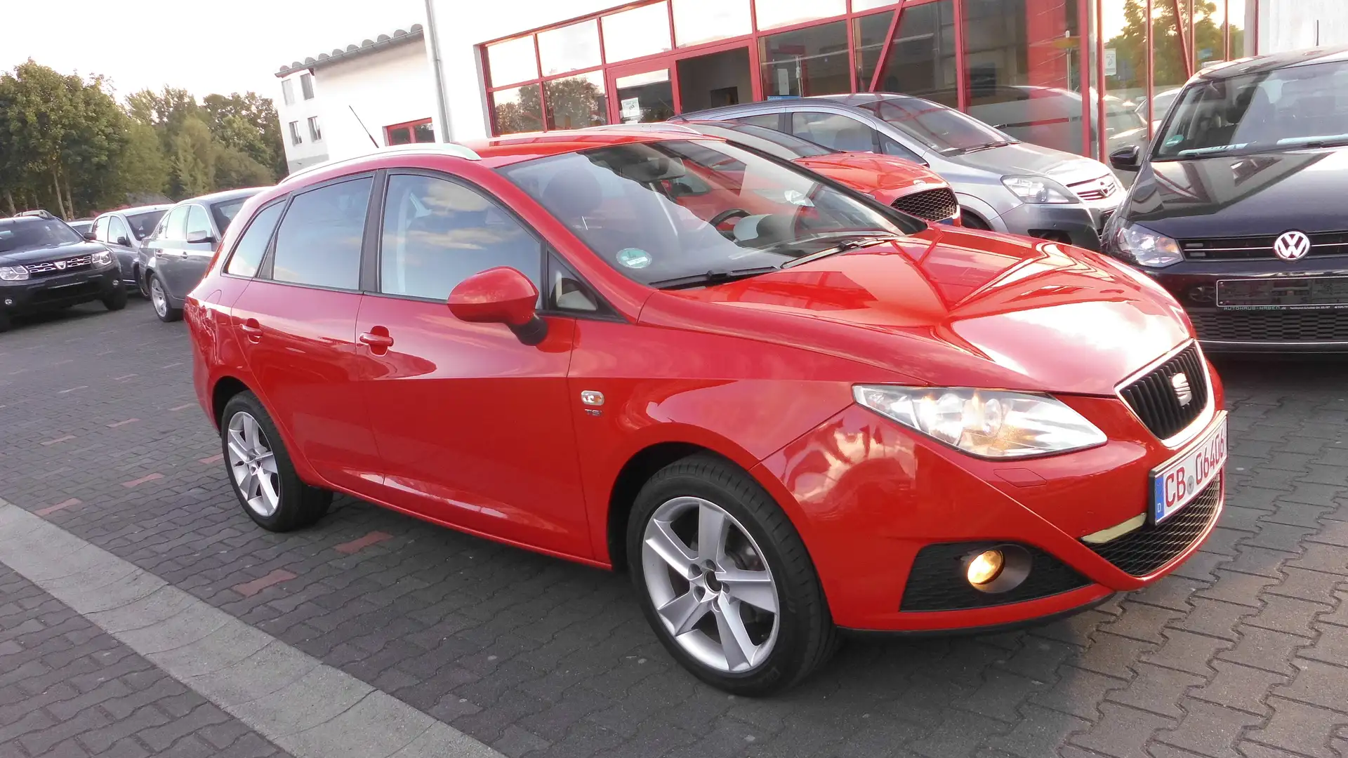 SEAT Ibiza ST 1.2 TSI Ecomotive Sport.KLIMA.TÜV+SERVIS NEU Rot - 2