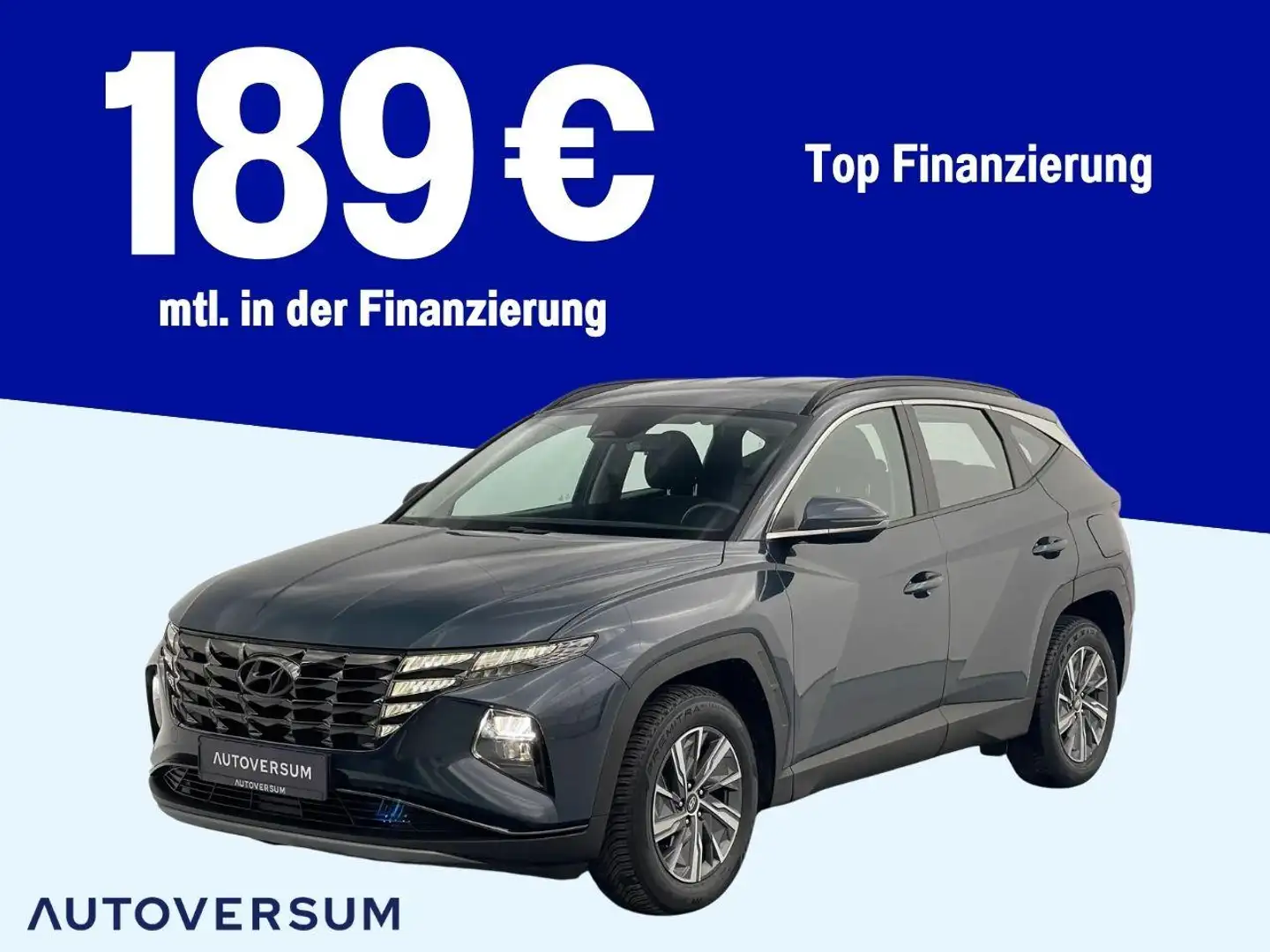 Hyundai TUCSON 1.6 T-GDI Select *LED*KAM*PDC*SHZ*TEMP* Blau - 1
