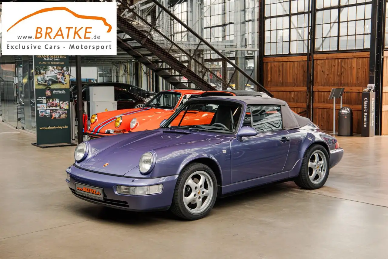 Porsche 964 C4 Deutsch Schalter orig.143tkm Sonderfarbe, foto 1