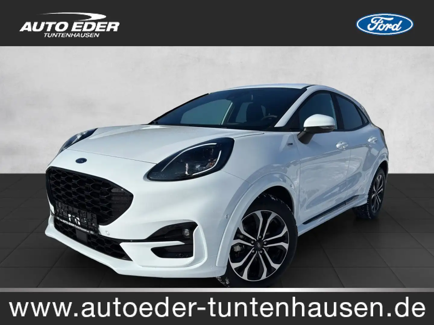 Ford Puma ST-Line Automatik Bluetooth Navi LED Klima Wit - 1