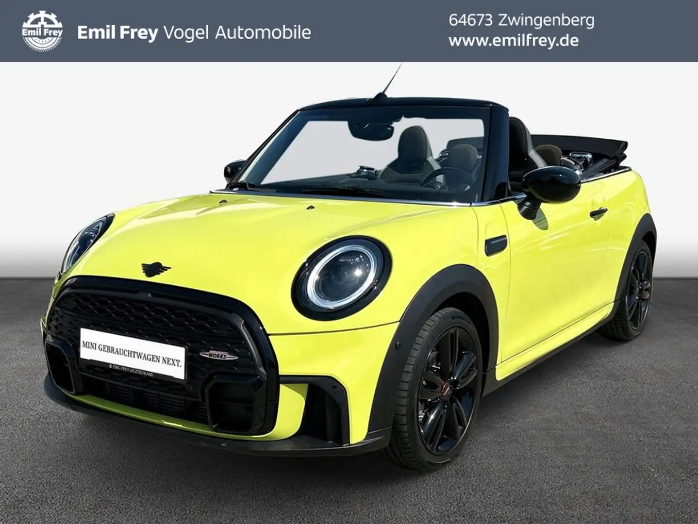 MINI Cooper Cabrio Cooper Cabrio Aut. John Cooper Works Trim Jaune - 1