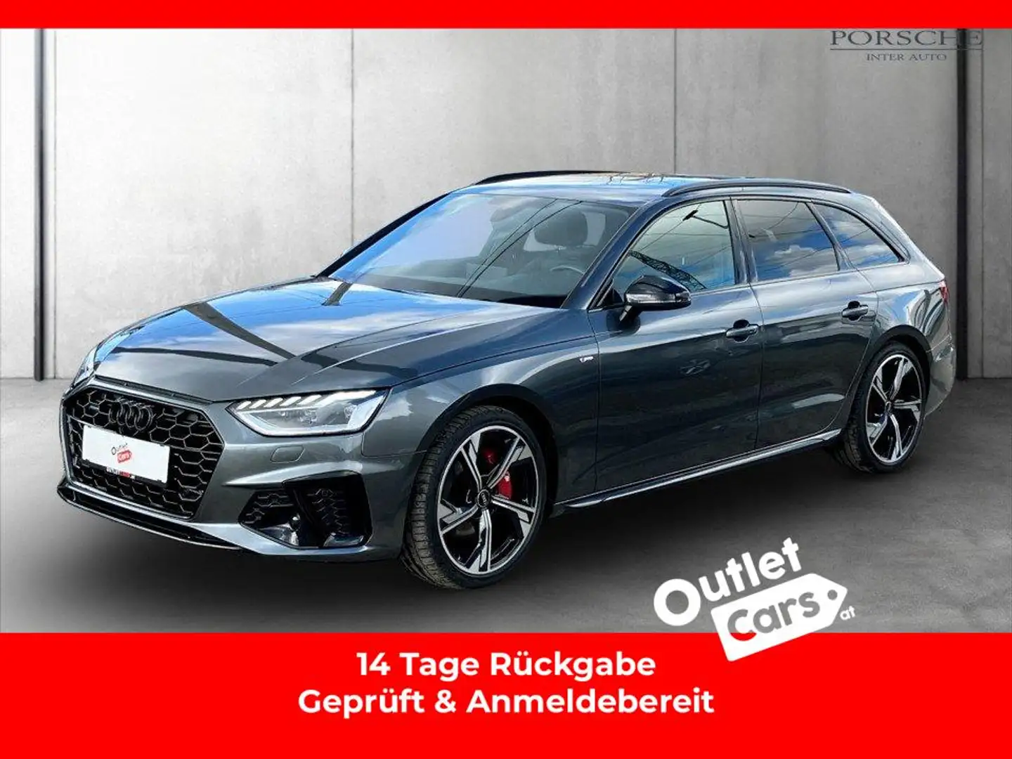 Audi A4 Avant 40 TDI quattro S-Line MATRIX+AHK+STANDH. Grau - 1