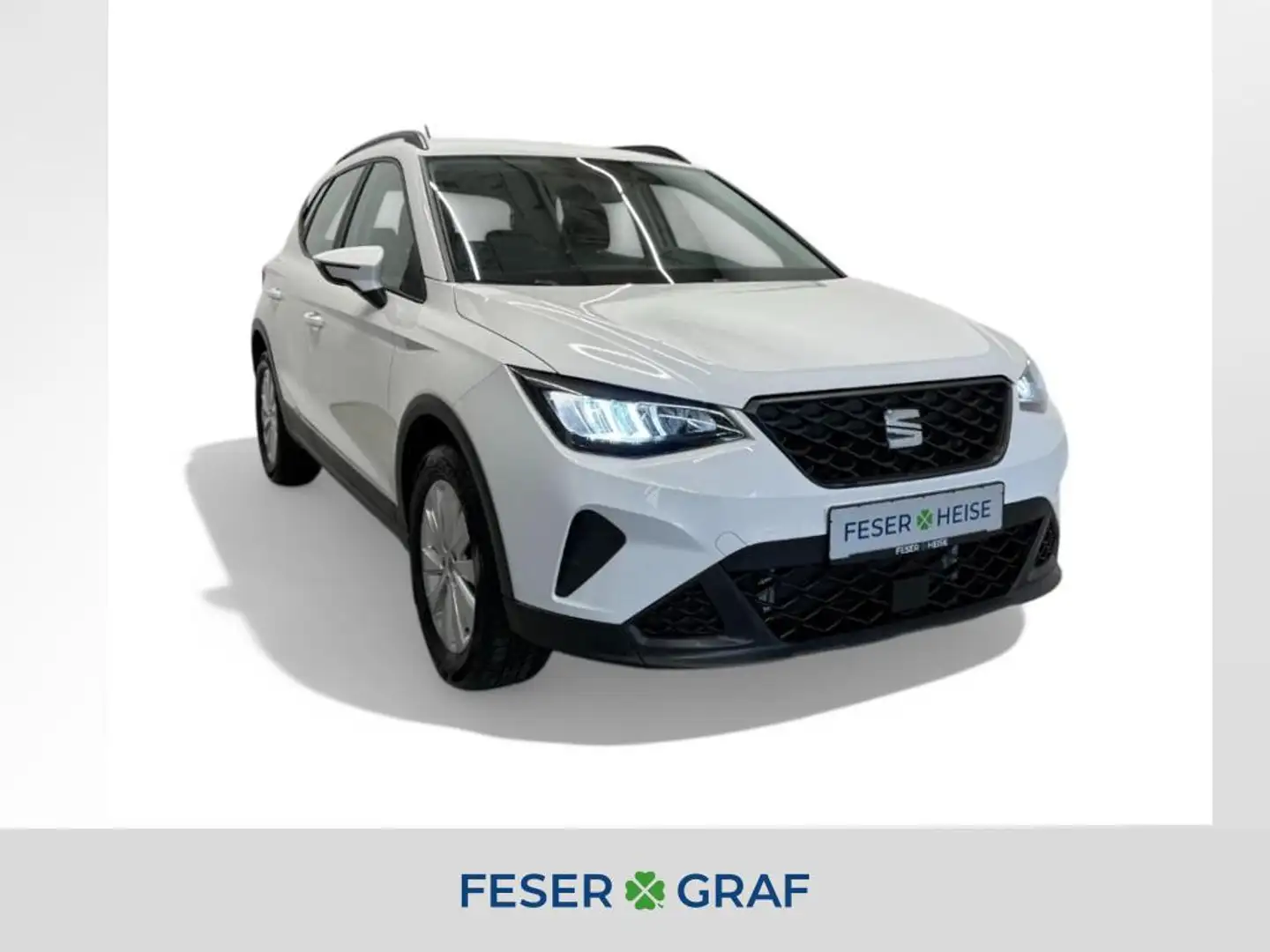 SEAT Arona Style 1.0 TSI LED/Sitzhzg./Klima/Climatronic Blanc - 1