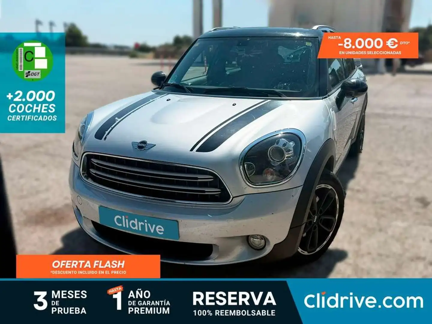 MINI Cooper Countryman D ALL4 Gris - 1