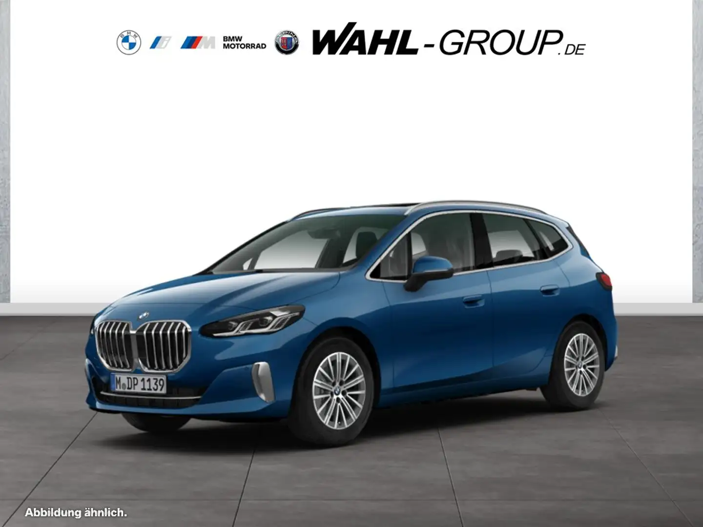 BMW 220 i ACTIVE TOURER LUXURY LINE NAVI AHK PANO DAB KOMF Azul - 1