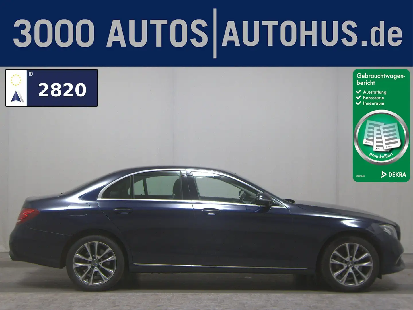 Mercedes-Benz E 300 de Avantgarde Navi Widescreen LED AHK RfK Blau - 1