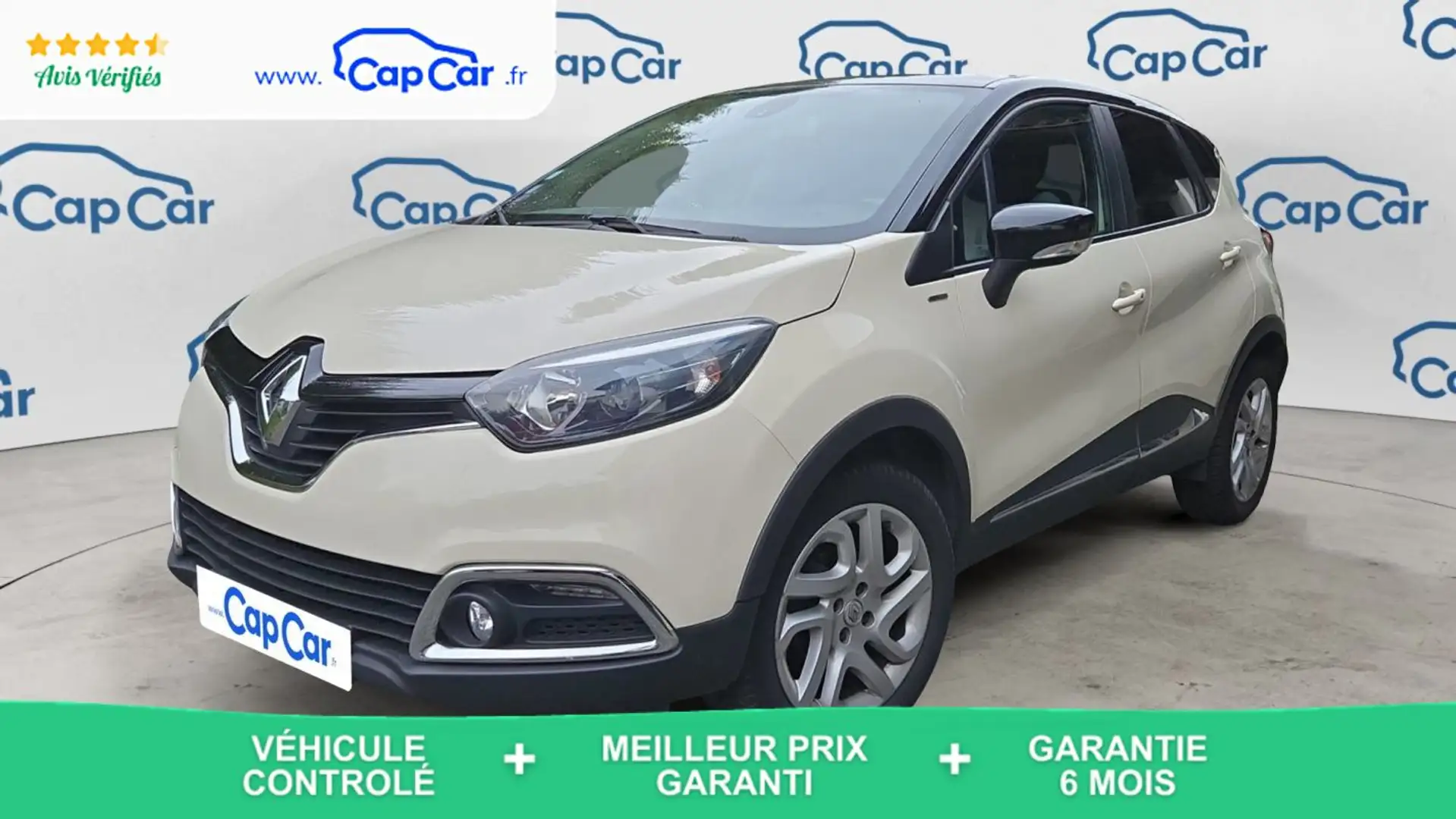 Renault Captur I 0.9 TCe 90 Energy Cool Grey - 5 places Blanc - 1