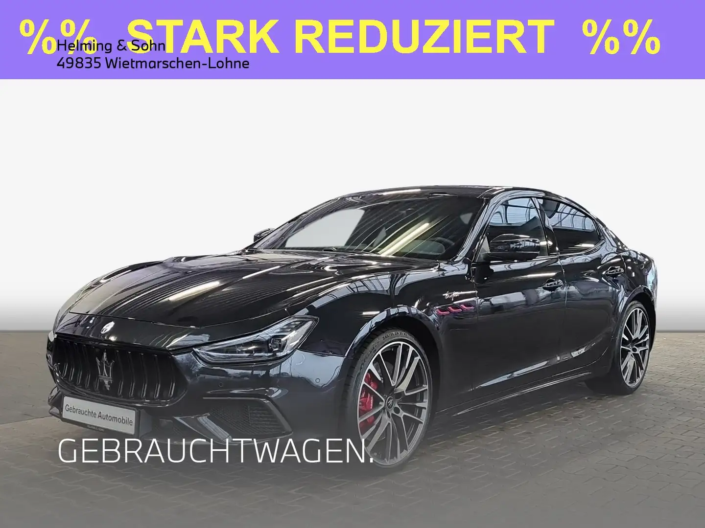 Maserati Ghibli Trofeo 3.8 V8 Negro - 1