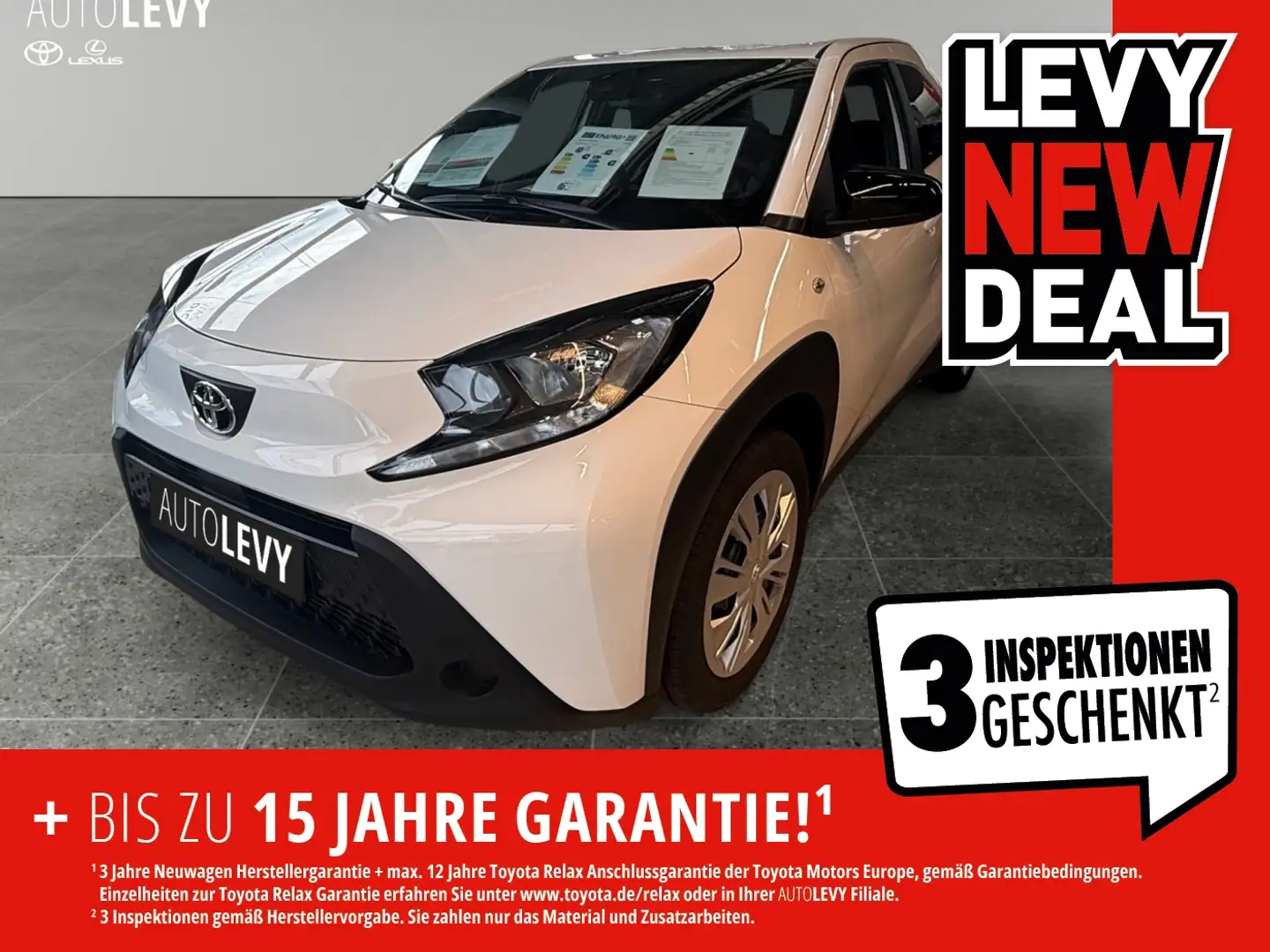 Toyota Aygo X Business Edition *AUTOMATIK*1,99%*SOFORT* Weiß - 1
