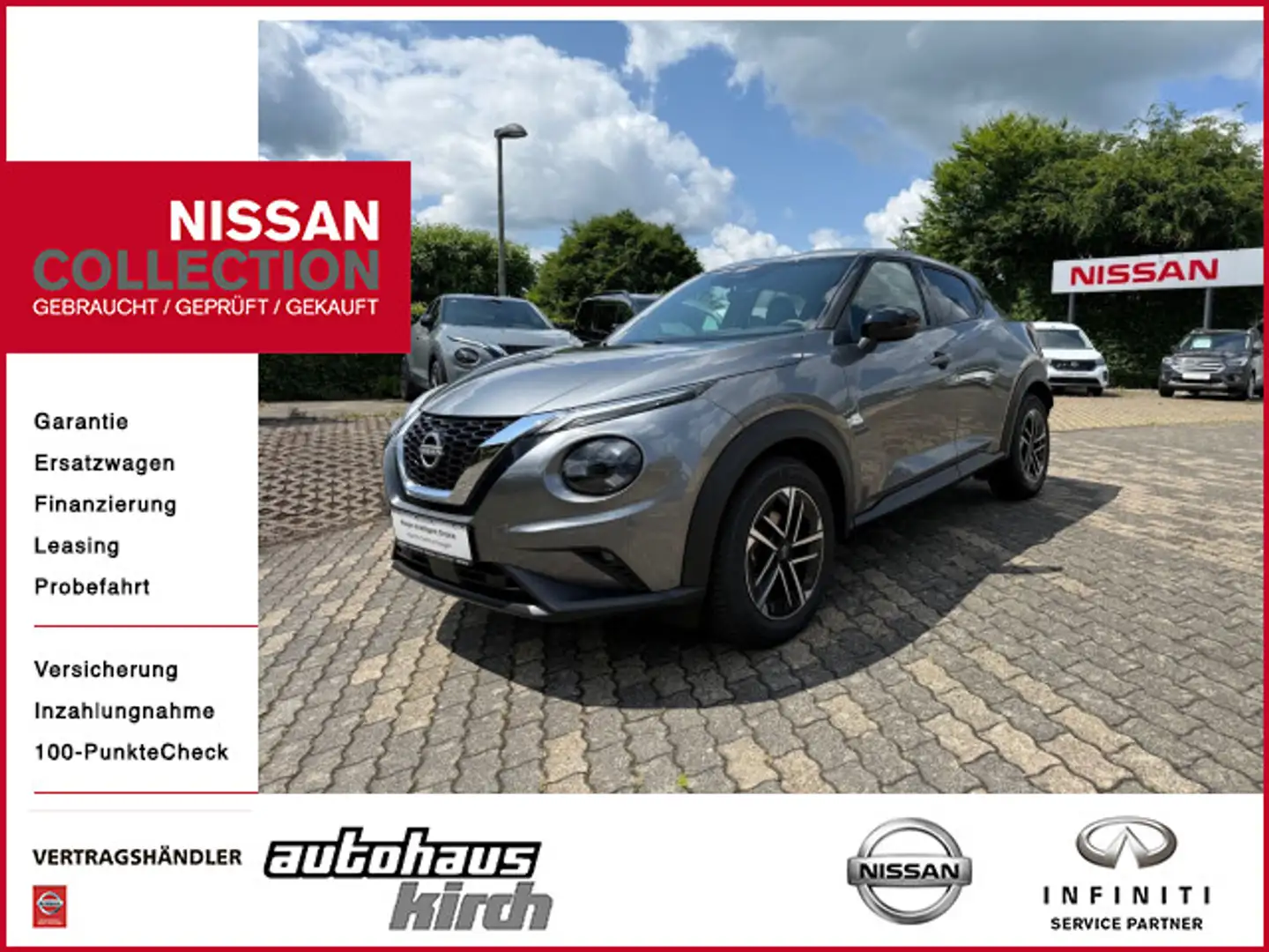 Nissan Juke 1.0 DIG-T N-Connecta Grau - 1