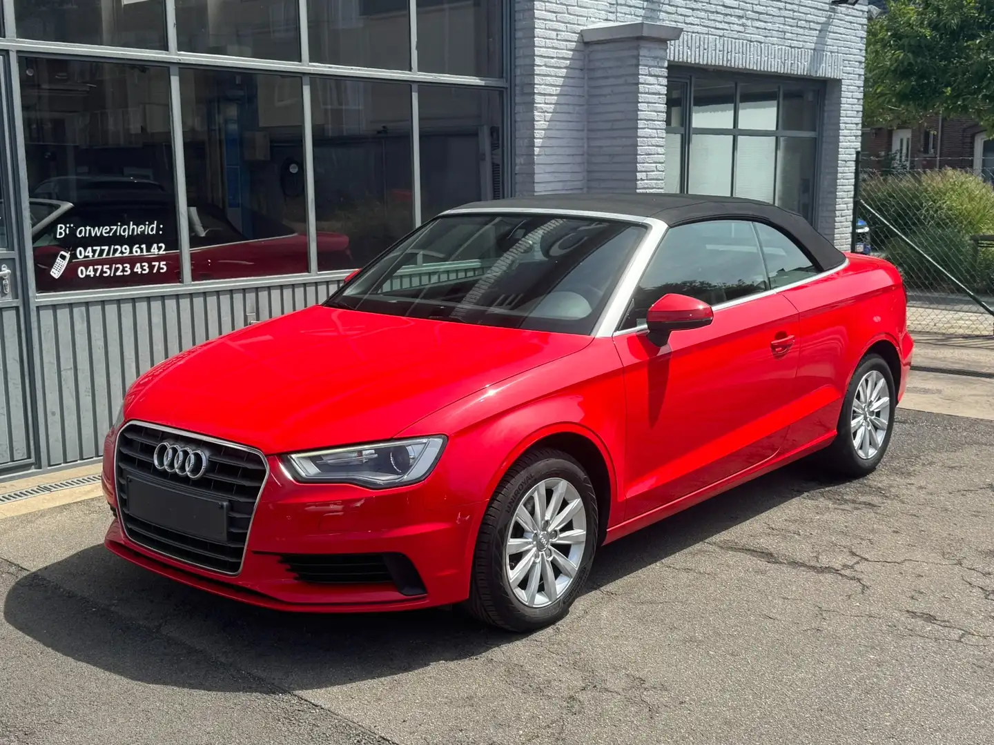 Audi A3 Cabriolet 1.4 TFSI Attraction✅Gps✅45.000kms✅ Rojo - 1