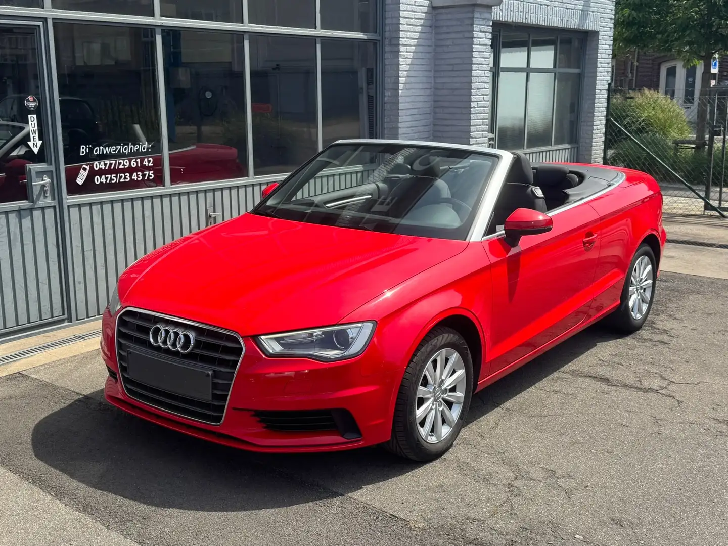 Audi A3 Cabriolet 1.4 TFSI Attraction✅Gps✅45.000kms✅ Rojo - 2