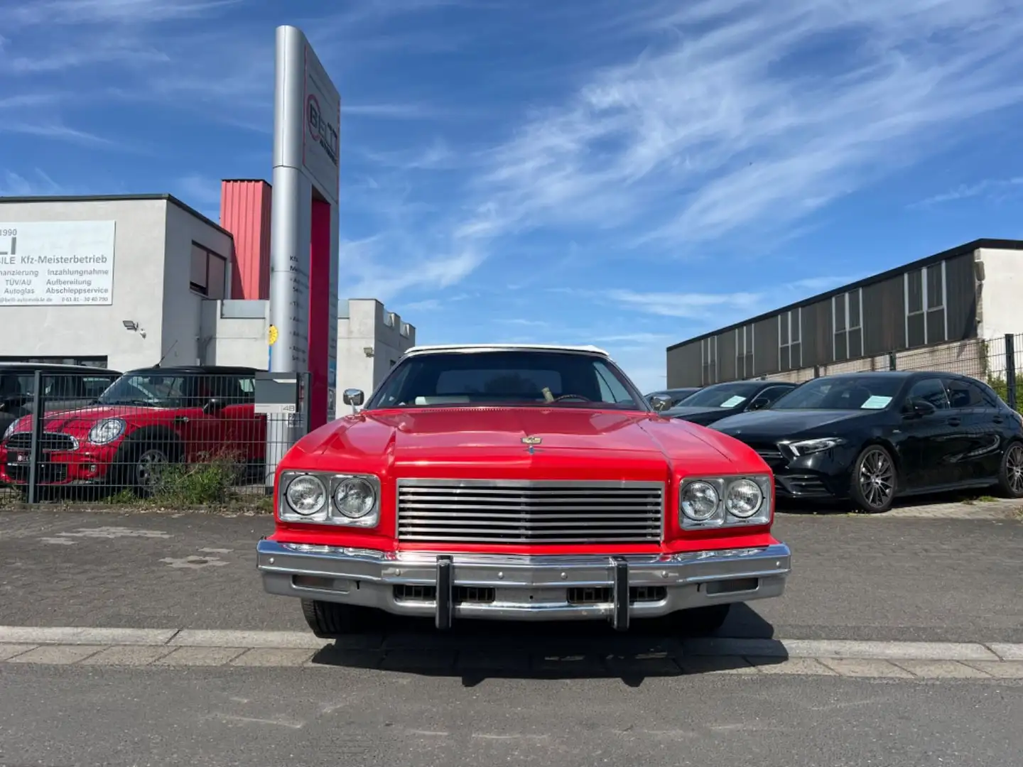 Chevrolet Caprice OLDTIMER Cabrio Mit H Kenn. Elek. Verd. Rot - 2