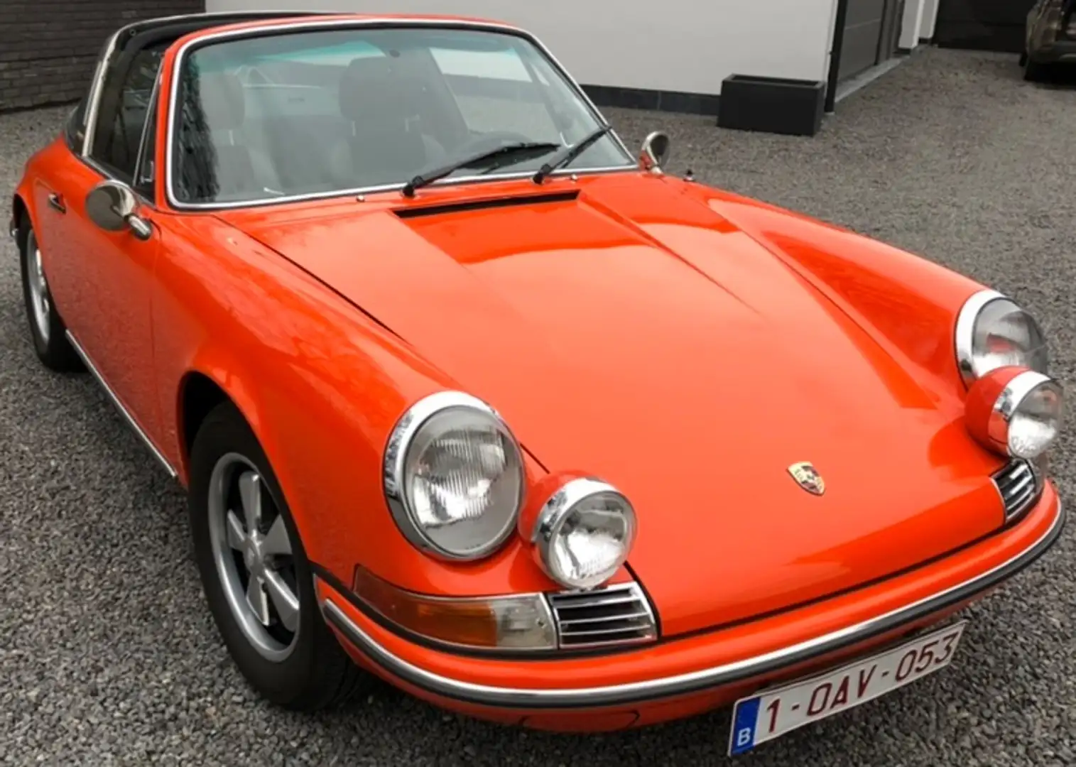 Oldtimer Porsche PORSCHE 911 E TARGA 2.0 Orange - 1