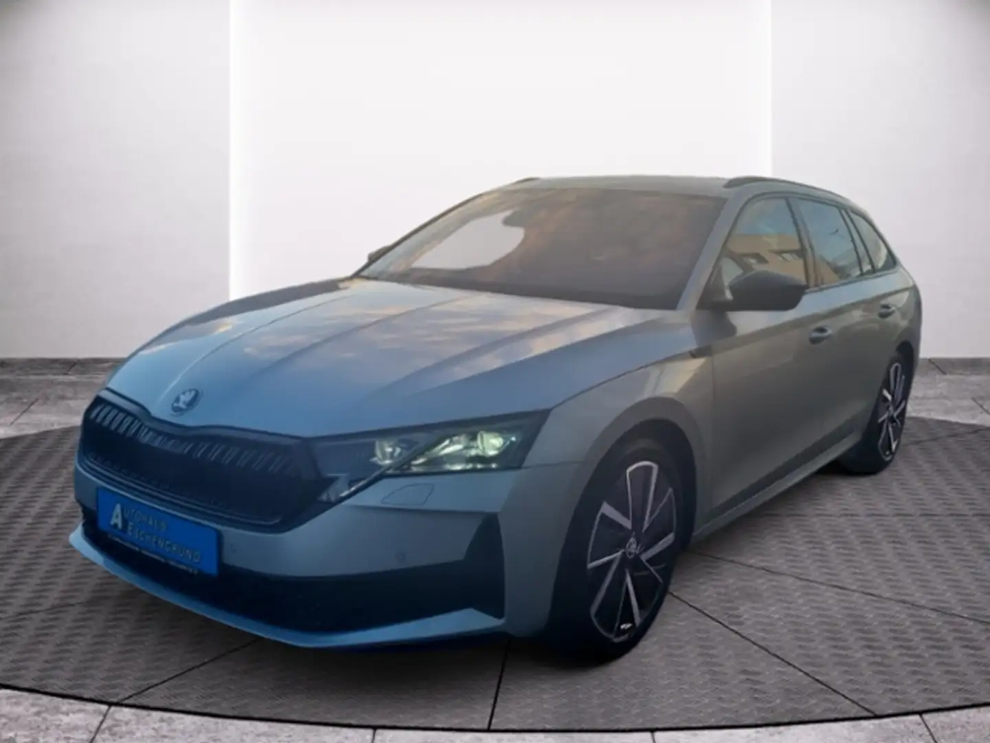 Skoda Octavia Combi 2.0 TDI DSG Sportline NAVI AHK W. PAKET Silber - 2