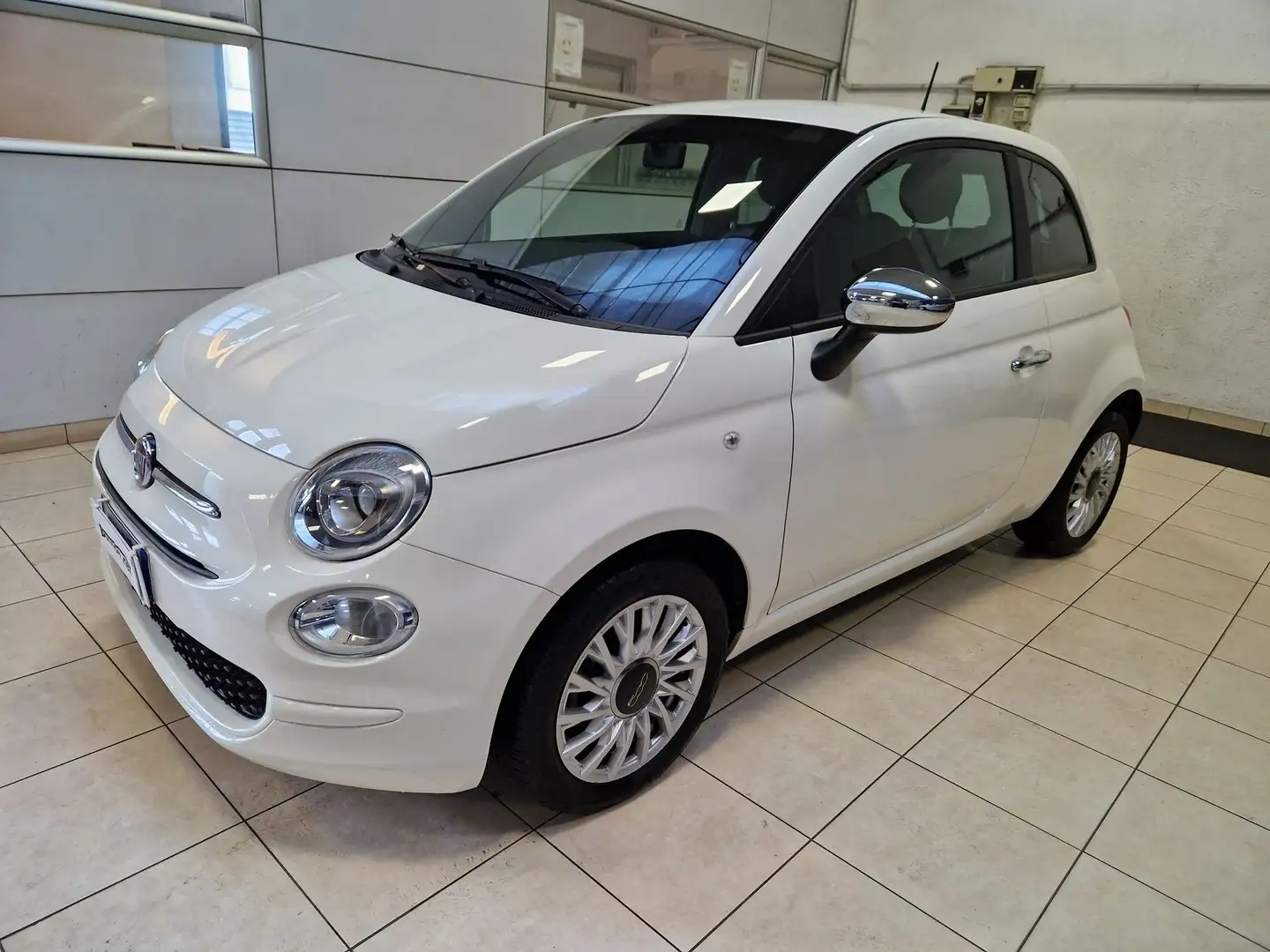 Fiat 500 1.0 70cv Ibrido Dolcevita Weiß - 2