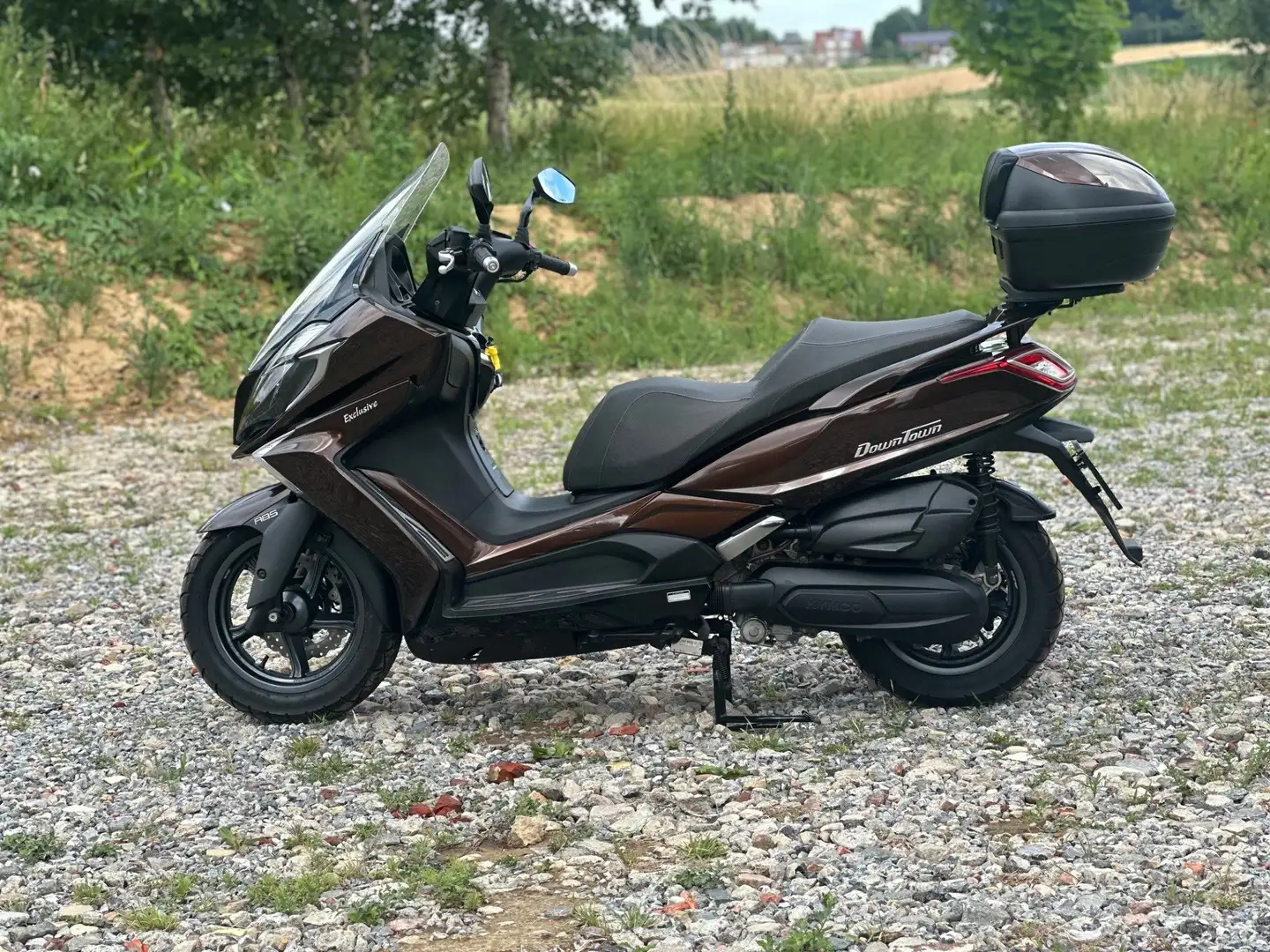 Kymco Downtown 125i Brun - 1