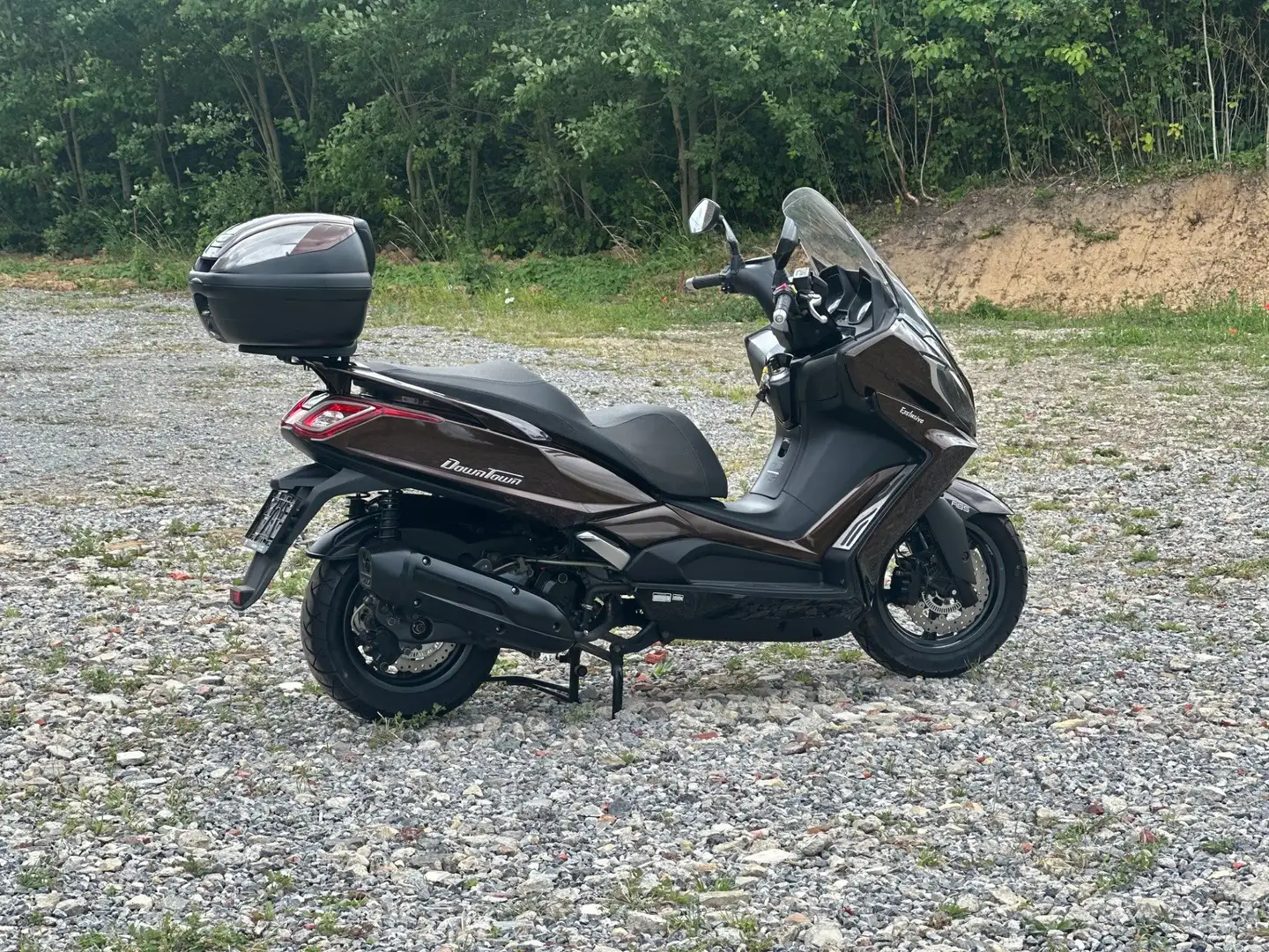 Kymco Downtown 125i Brun - 2
