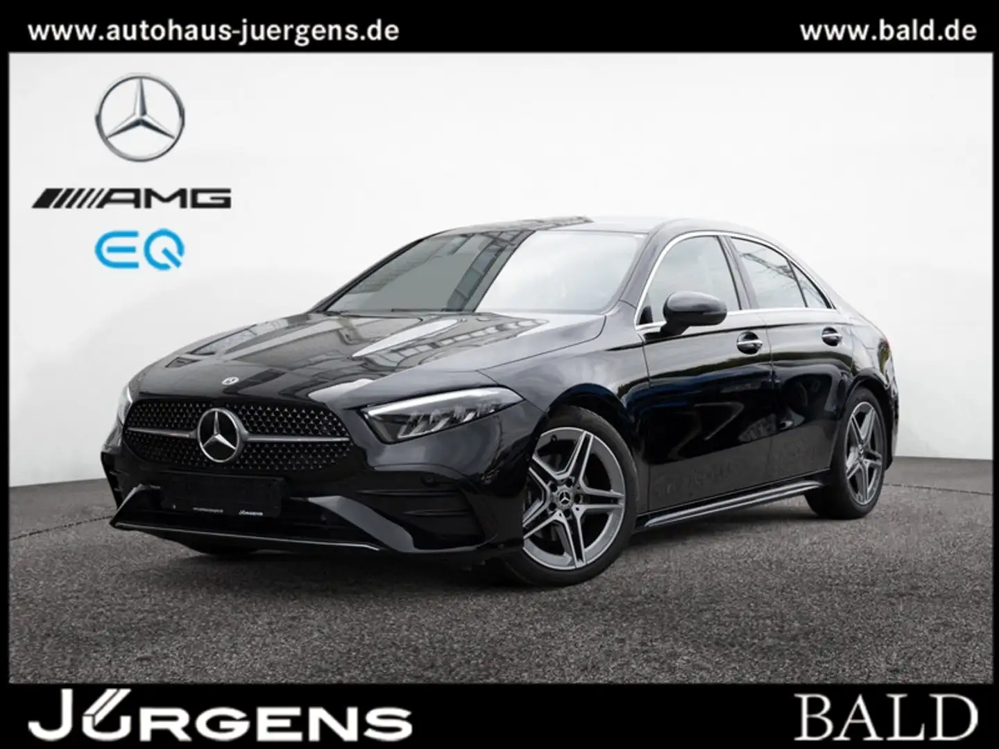 Mercedes-Benz A 200 d Limo AMG-Sport/LED/Cam/AHK/Keyl/Ambi/18" Nero - 1