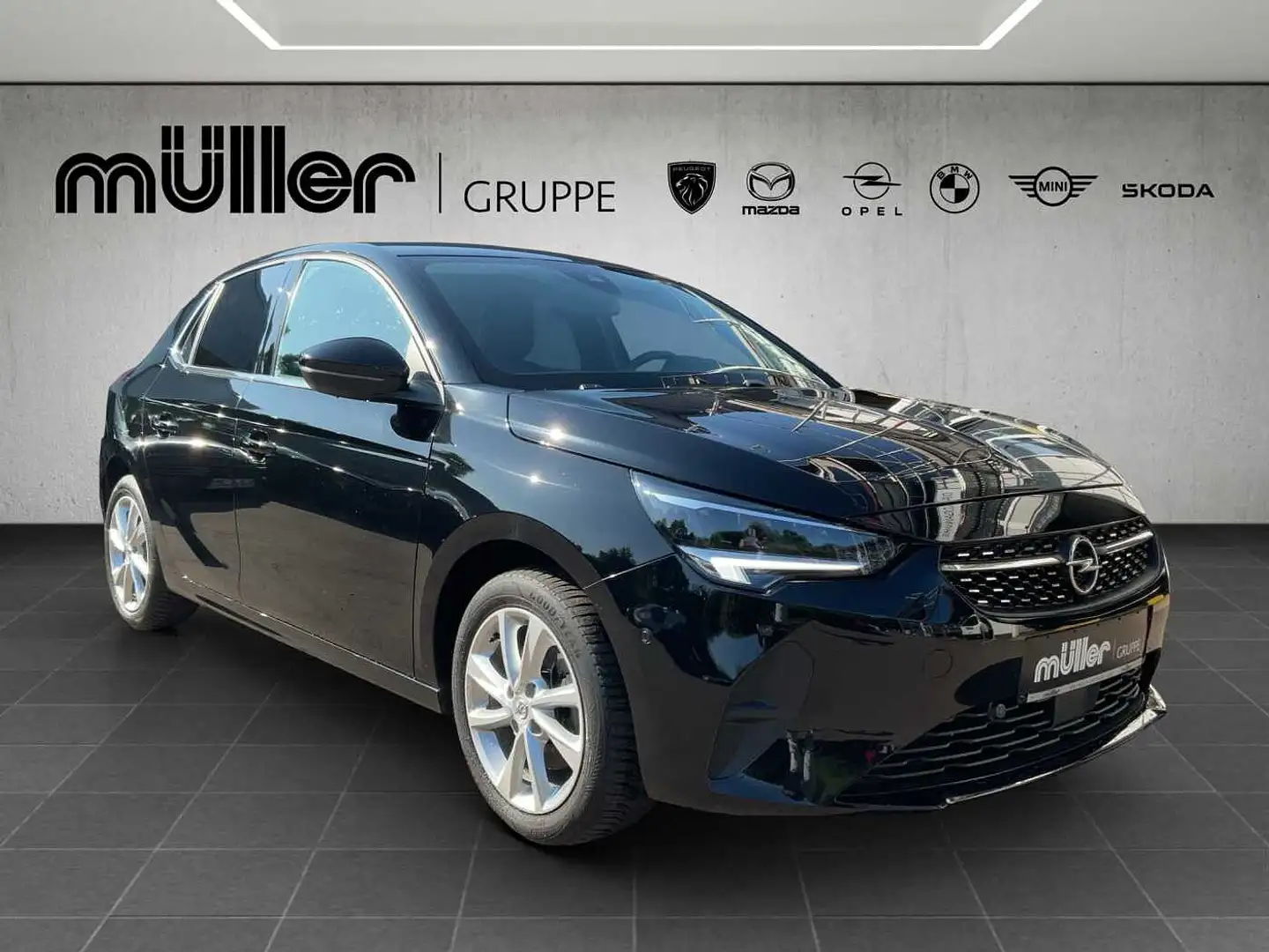 Opel Corsa 1.2 Direct Automatik Elegance Schwarz - 2