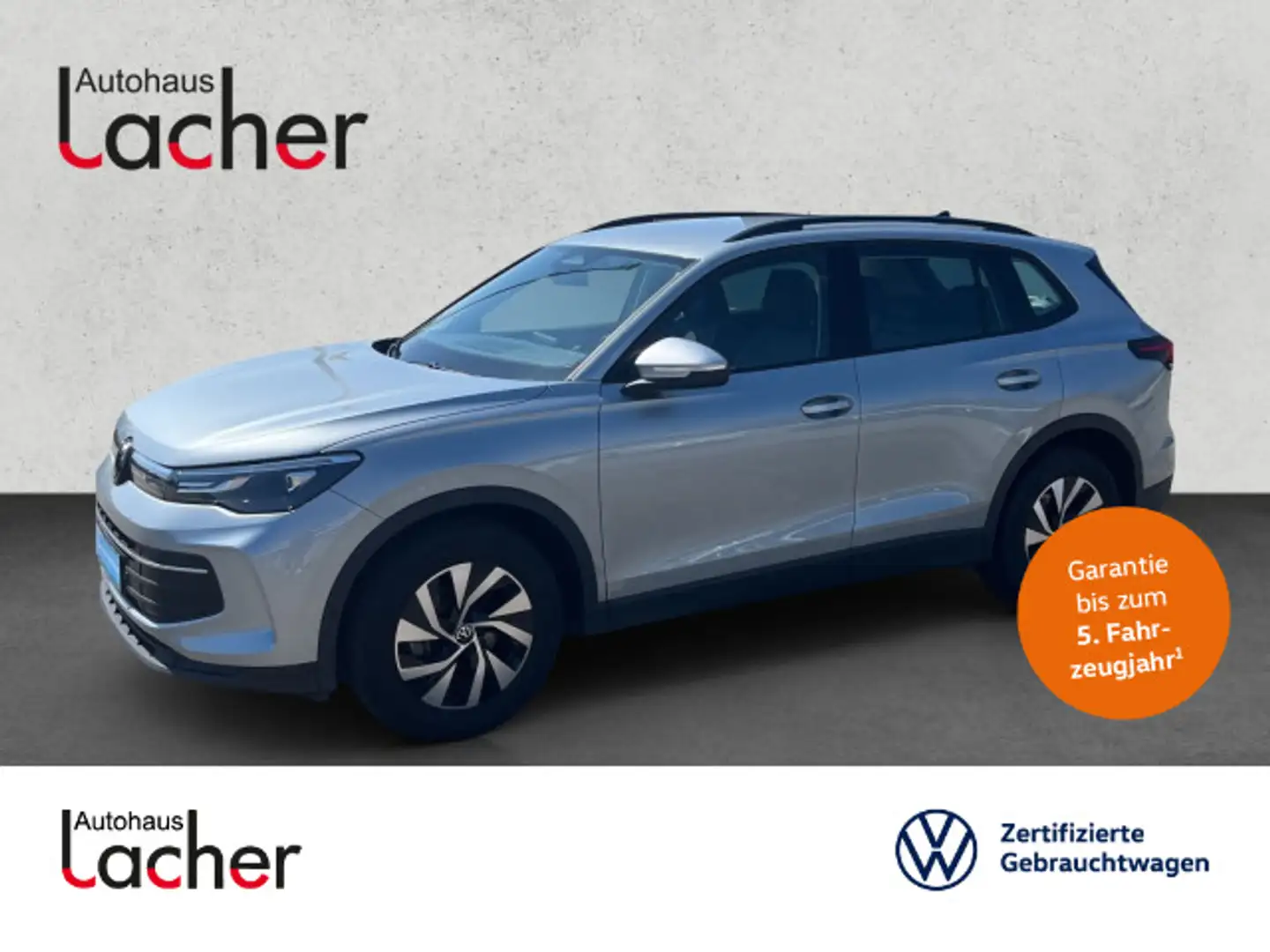 Volkswagen Tiguan Life 1.5 eTSI DSG Silber - 1