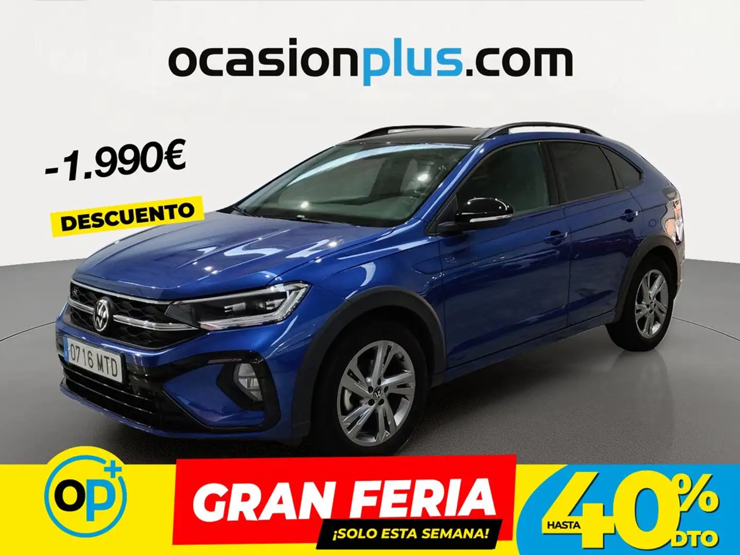 Volkswagen Taigo 1.0 TSI R-Line DSG 85kW Azul - 1