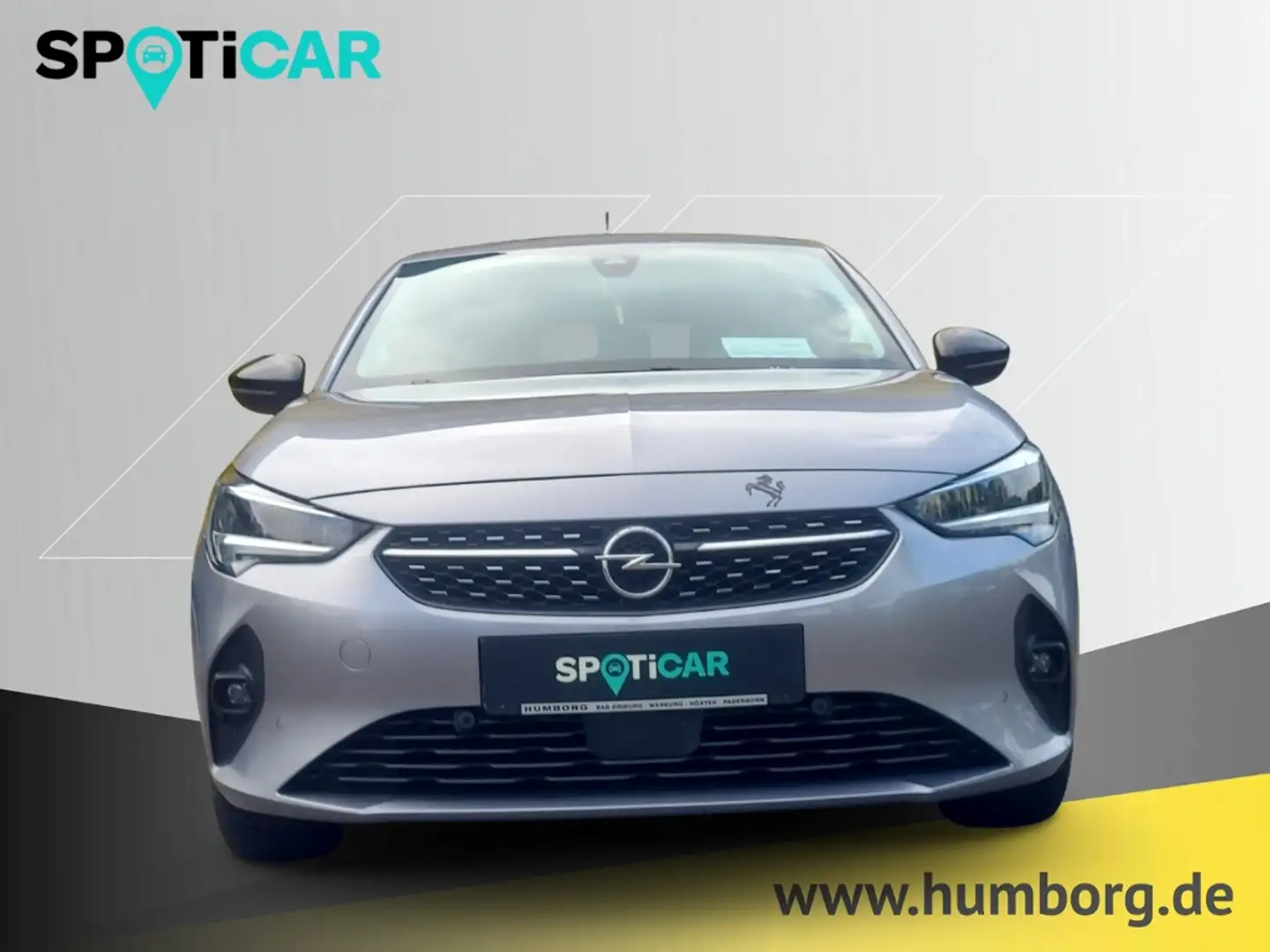 Opel Corsa-e F Elegance LED Navi via Smartph. SHZ 50kWh,92%soh Grigio - 2